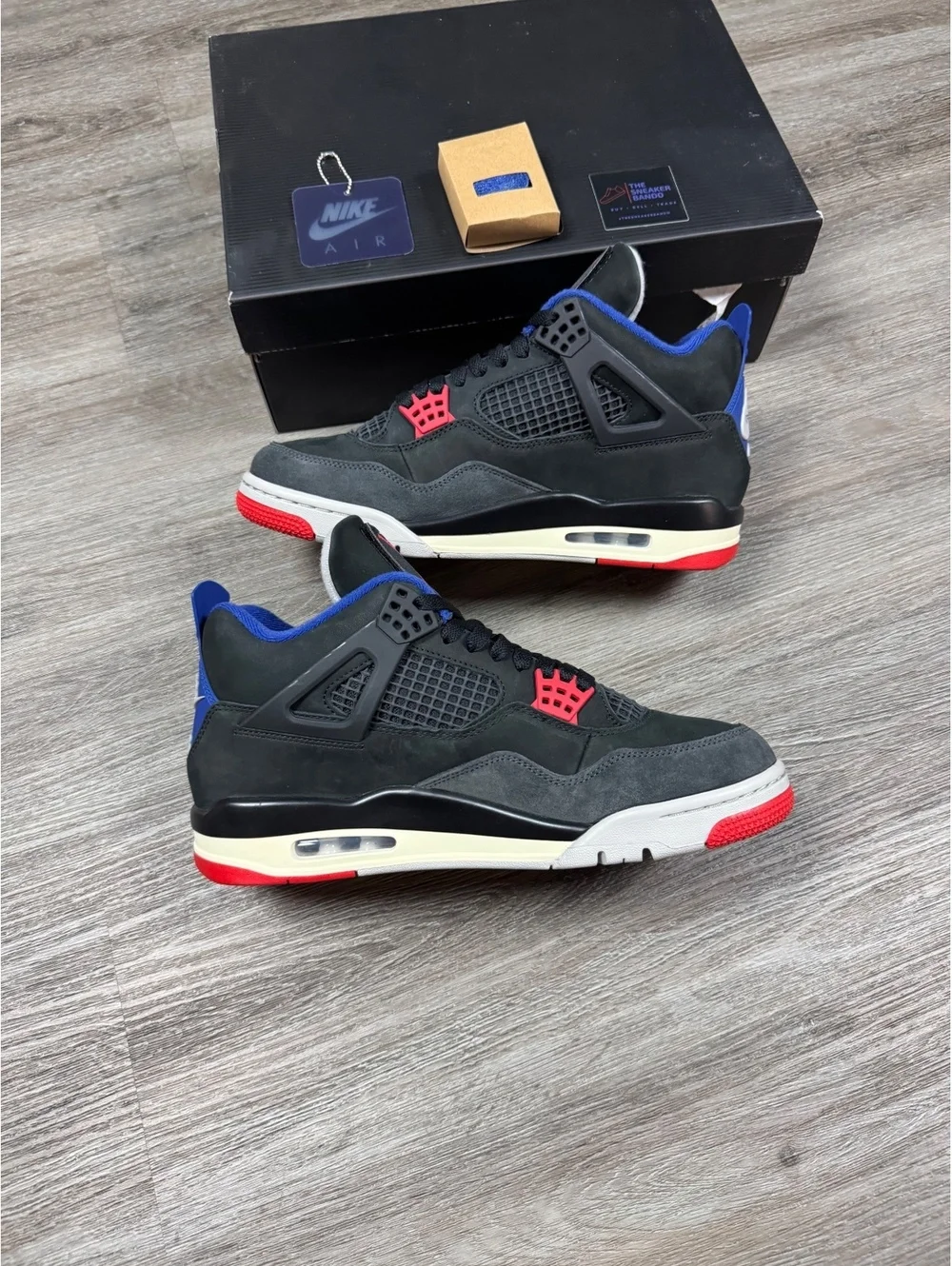 Size 10 - Jordan 4 Retro Rare Air White Lettering